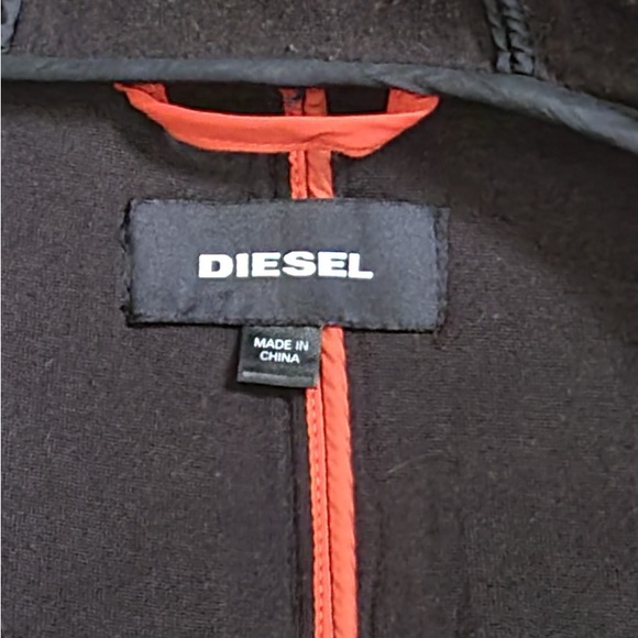 Diesel Peacot Long Jacket - Picture 4 of 4